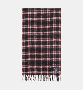 Écharpe Joan Tartan - Zadig&Voltaire - Gris anthracite