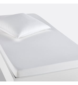 Drap housse enfant uni en coton lavé La Redoute Interieurs