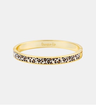 Bracelet jonc fermé - Bangle Up - Léopard
