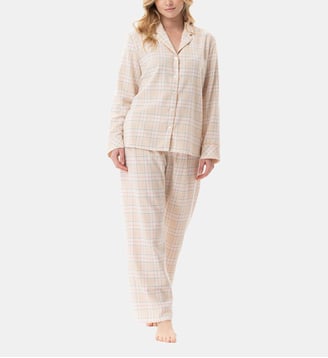 Pyjama boutonné en coton MONTAUK 106 - Lingerie Le Chat - Multicolore