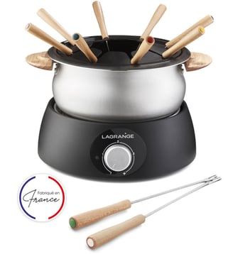 Fondue Fondue Classic bois clair 8 pers 349015 - Lagrange - Gris
