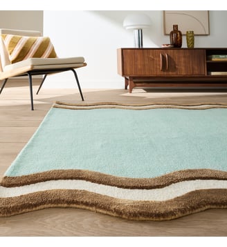 Tapis en laine mélangée La Redoute Interieurs