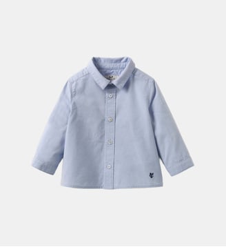 Chemise Oxford  - Coton biologique - Cyrillus - Bleu ciel