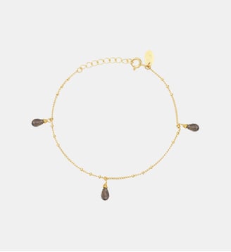 Bracelet danaé quartz fumé - Caroline Najman - Brun