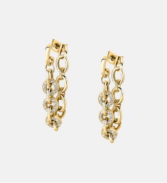Boucles D'Oreilles en acier, cristaux BAGLIORI - Morellato - Or