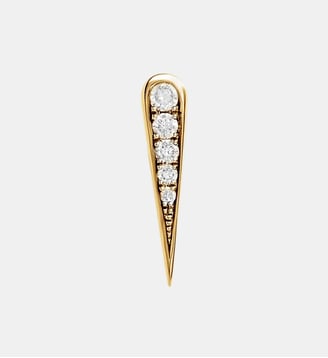 Puce Anyway Goutte - Or Jaune & Diamants - Statement - Or jaune
