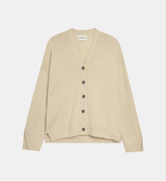 Gilet ample Lou - Bompard - Avoine et millet