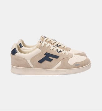 Baskets Palmer Cuir - Faguo - Bleu