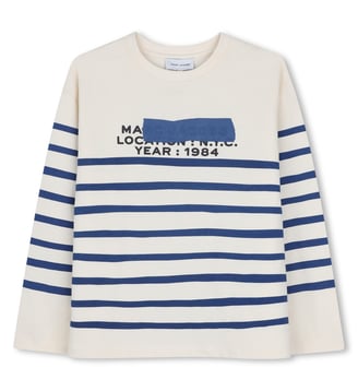 Tee-shirt manches longues - Marc Jacobs Kids - Craie