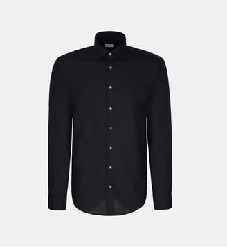 Chemise d'affaires 1/1 Regular Col Kent - Seidensticker - Navy