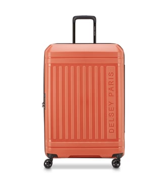 Valise rigide Lutèce 4R 76 cm - Delsey Paris - Orange clair