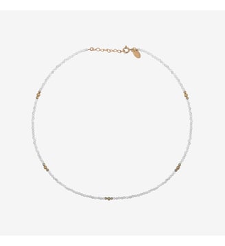 Collier doré améthyste - JERI Caroline Najman