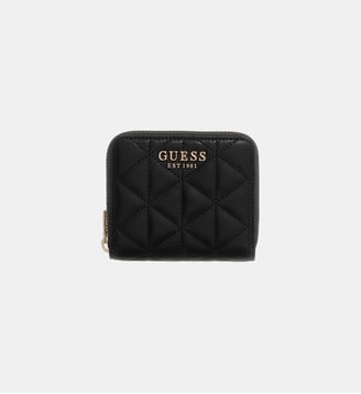 Portefeuille matelassé Paisleigh - Guess - Noir