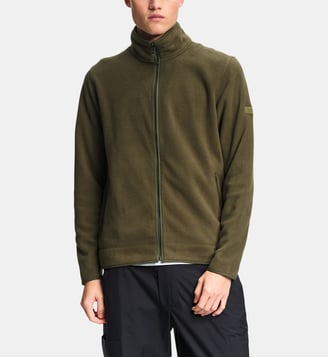 Veste polaire col montant fermeture éclair T-KIT - Aigle - Vert olive