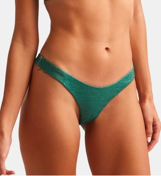 Bas de bikini moyenne LuckyGreen - Robin Collection - Vert vif