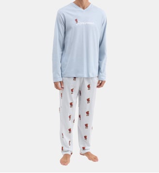 Pyjama en jersey de coton - Randonneur - Arthur - Ciel