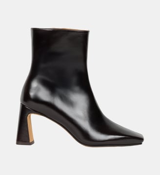 Bottines à Talons Hazel Cuir - Bobbies - Marron