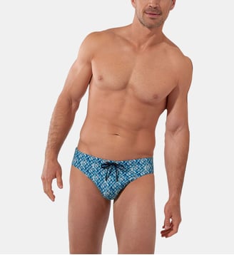Slip de bain - Hom - Bleu
