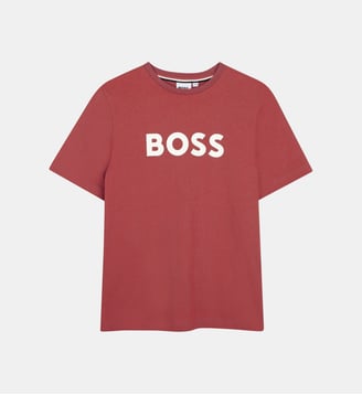 Tee-shirt manches courtes - BOSS Kidswear - Roseviolacee