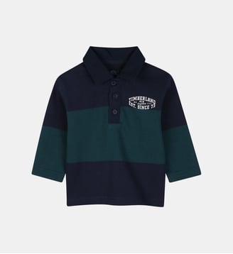Sweat à manches longues - Timberland - Bleu cargo