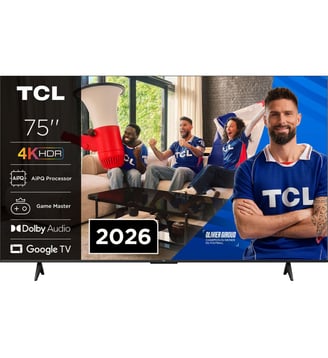 TV LED 75P6L (2026) 75" (191 cm) - TCL - Noir