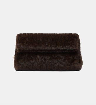 Sac Riccy en Fausse Fourrure - Liu Jo - Marron foncé