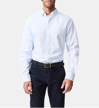 Chemise manches longues Cambridge - Rodd & Gunn - Sky
