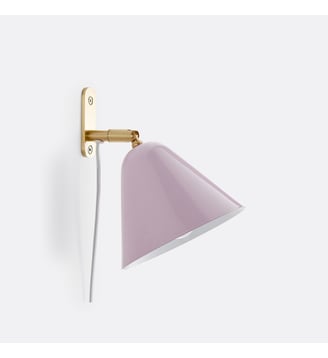 Applique murale en métal fer - La Redoute Interieurs - Mauve