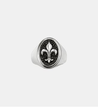 chevalière fleur de lys - Thomas Sabo - Argent