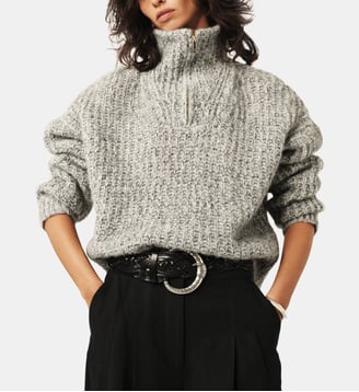 Pull ample Baltan - Ba&sh - Gris