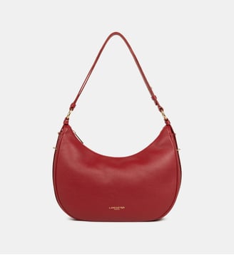 Sac à main Milano Aria cuir - Lancaster - Rouge carmin