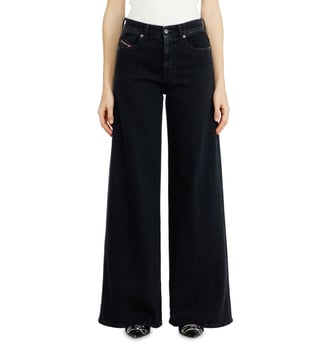 Flare Jeans Regular Waist 1978 D-Akemi - Diesel - Noir et gris foncé