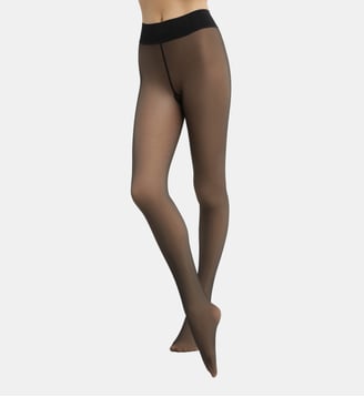 Collant Thermo Chaud et Transparent - Dim - Noir