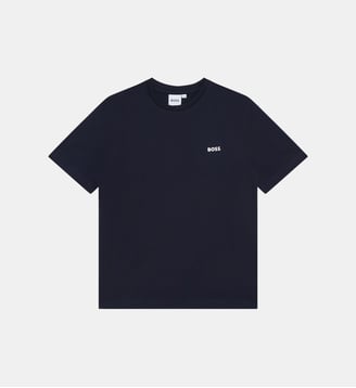 Tee-shirt à manches courtes - BOSS Kidswear - Bleu cargo