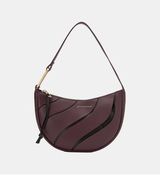 Sac Luna avec fermeture à glissière - Adolfo Dominguez - Lie de vin