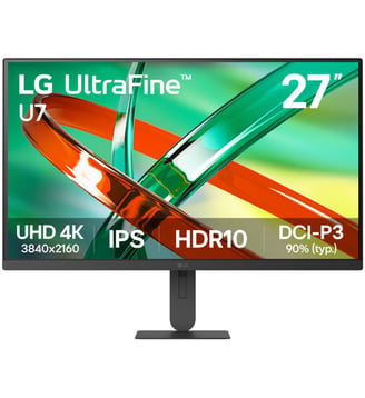 Ecran PC Gamer 27U710B-B UltraFine 27' IPS 4K DCI P3 HDR10 Lg