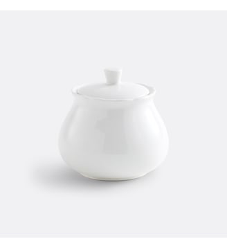 Sucrier en porcelaine - La Redoute Interieurs - Blanc