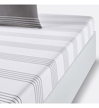 Drap-housse pur coton - La Redoute Interieurs - Gris