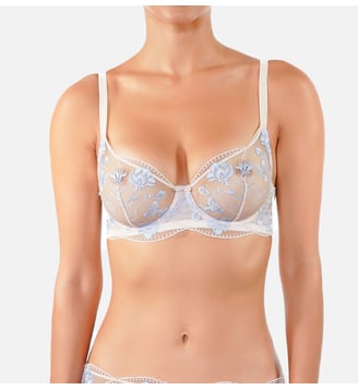 Soutien gorge armatures - Boheme - Huit - Bleu