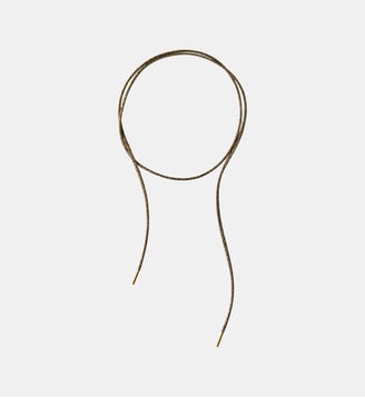 Corde taupe avec finitions argentées 925 - Aristocrazy - Or
