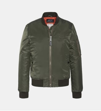 Blouson bomber MA-1 - Schott - Kaki