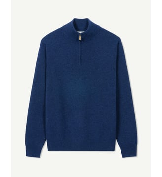 Pull camionneur Lazare - Bompard - Bleu nocturne
