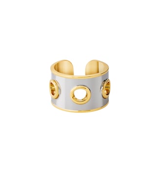 Bague ouverte  - Bangle Up - Argent et doré