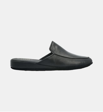Pantoufle mule ouverte - - Manfield - Noir