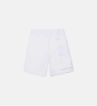 Short cargo en coton - Marni - Blanc