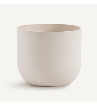 Cache pot, en faïence, hauteur 23 cm AM.PM