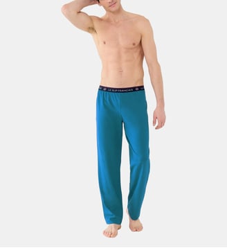 Bas de pyjama long en coton - Le Slip Francais - Bleu vif