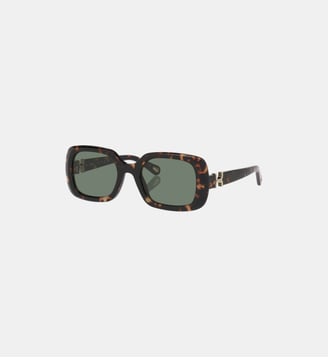 Lunettes de soleil Rectangulaire CH0333S - Chloé - Écaille