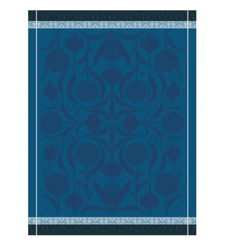 Torchon L'ail - Le Jacquard Francais - Bleu