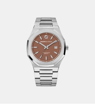 Montre automatique Beta Brun 142-A - Maison du Temps - Argenté